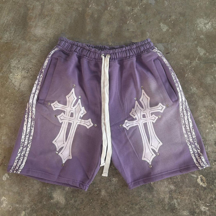 Cross casual street retro shorts