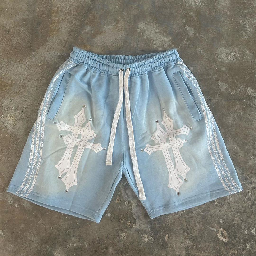 Cross casual street retro shorts