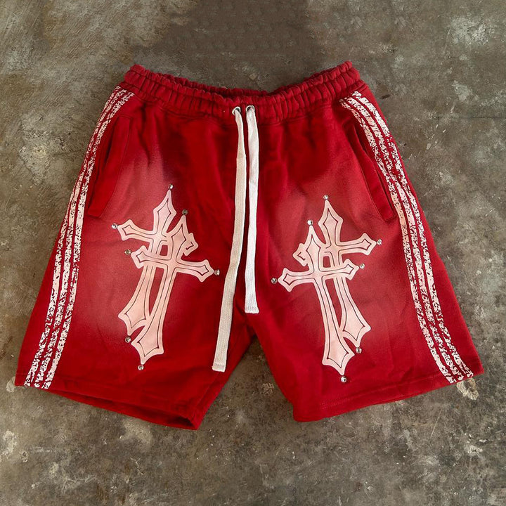 Cross casual street retro shorts