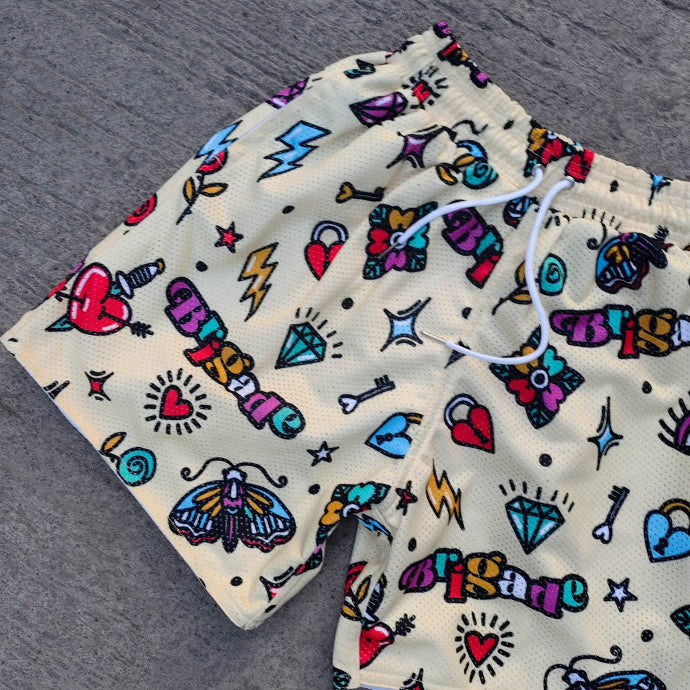 Casual Personalized Cartoon Pattern Shorts