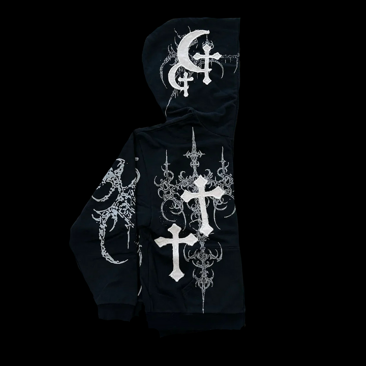 Cross casual street hoodie