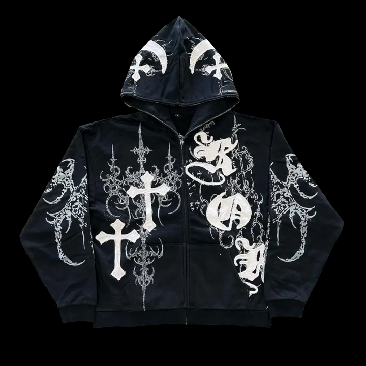 Cross casual street hoodie