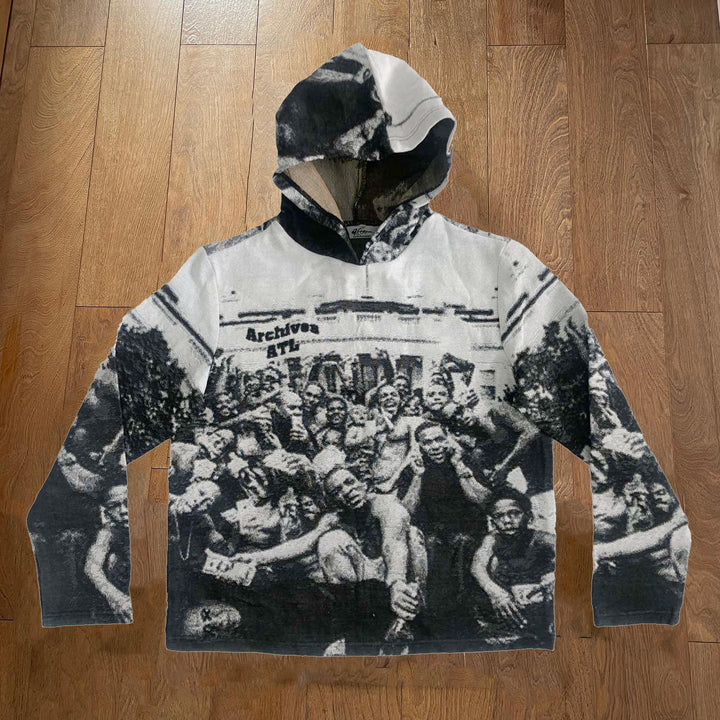 Thug Liberation Day Casual Street Hoodie