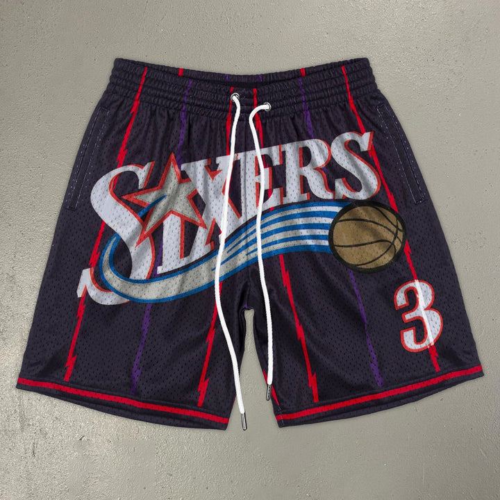 Street Hip Hop Basketball Mesh Shorts