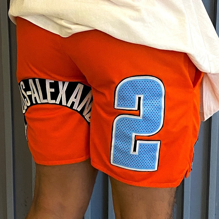 Thunder casual street basketball mesh shorts