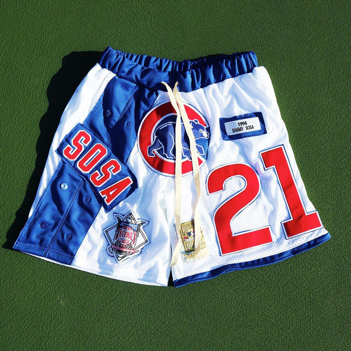 NO.21 Patchwork Shorts