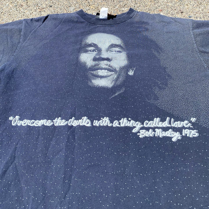 Marley reggae rock print T-shirt