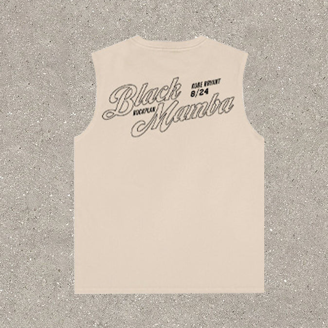 NO.24 Street basketball casual print vest