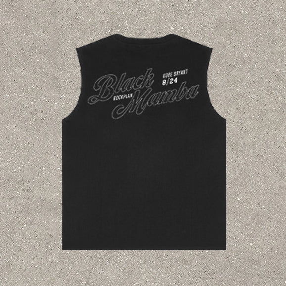 NO.24 Street basketball casual print vest