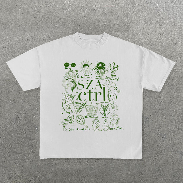 Ctrl Print Short Sleeve T-Shirt