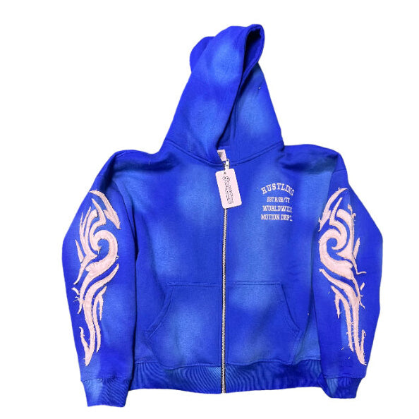 Casual personalized printed hoodie set