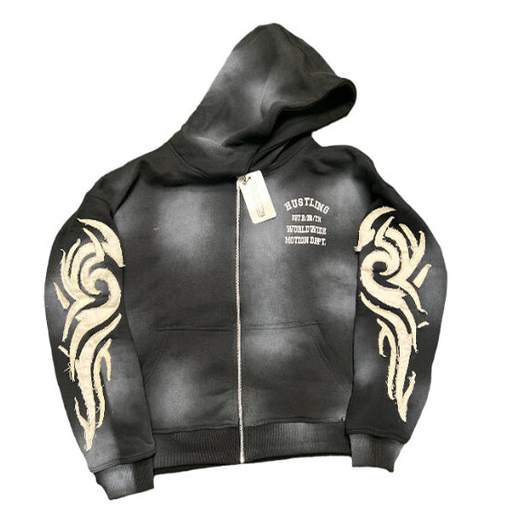 Casual personalized printed hoodie set