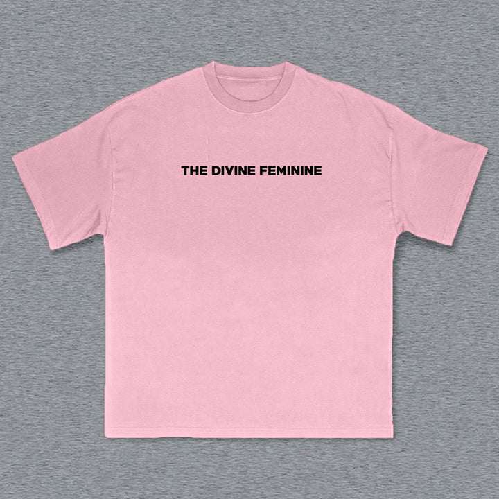 The Divine Feminine Print Short Sleeve T-Shirt