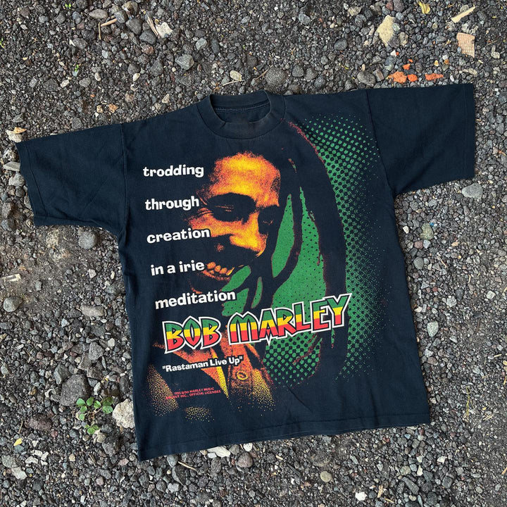 Marley rock print cotton T-shirt