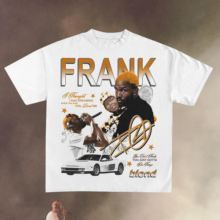 Casual Street Rap Frank T-shirt