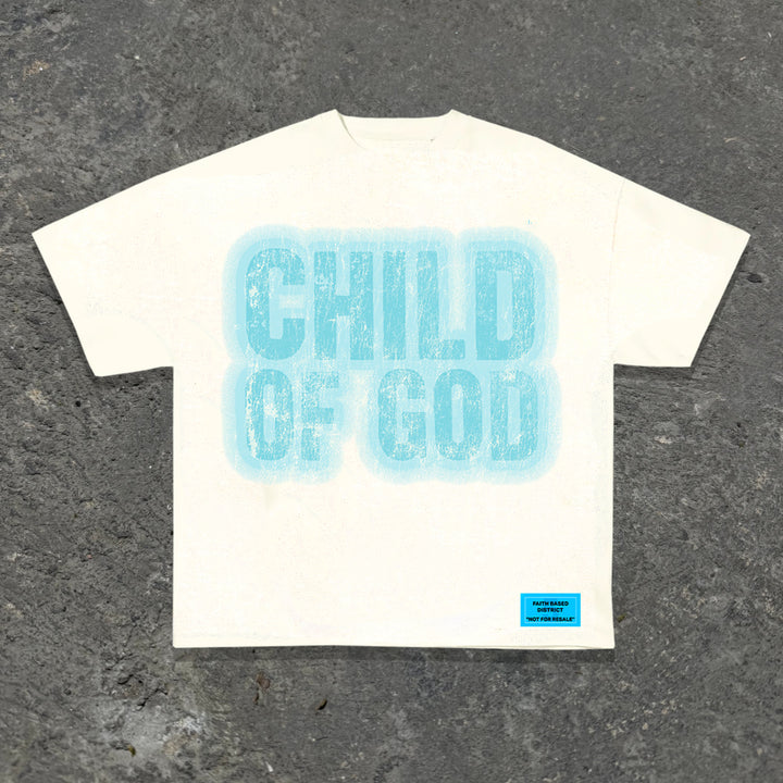 Child God casual street cotton T-shirt