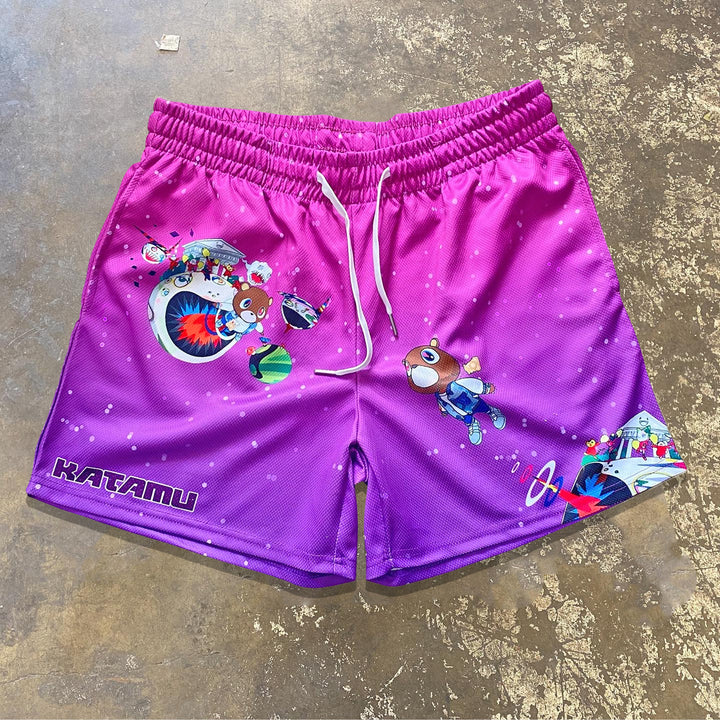 Rap Escape College Mesh Shorts