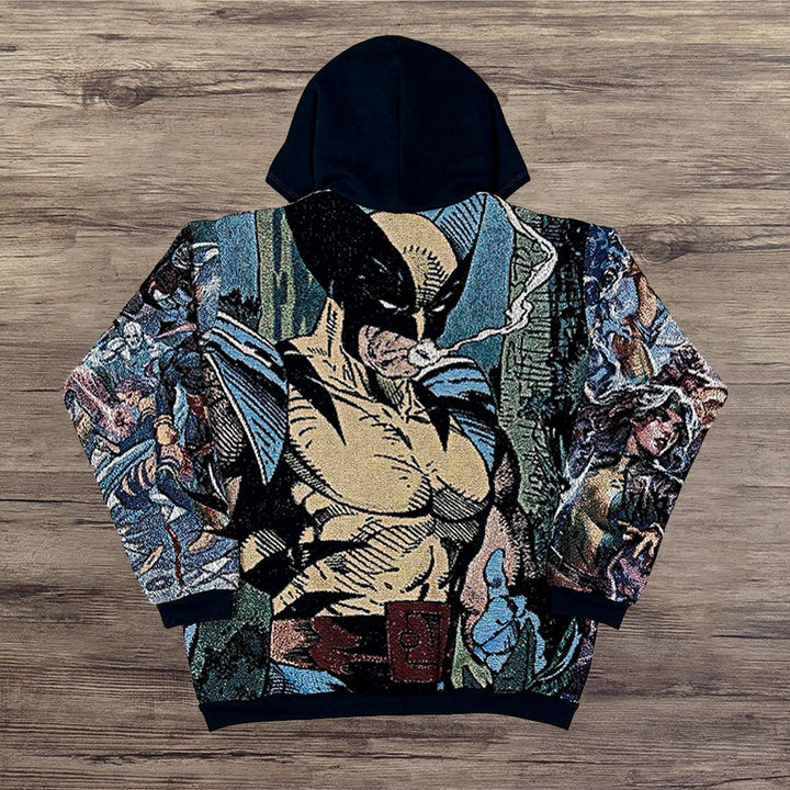 Casual Street Sports Blanket Printed Hoodie