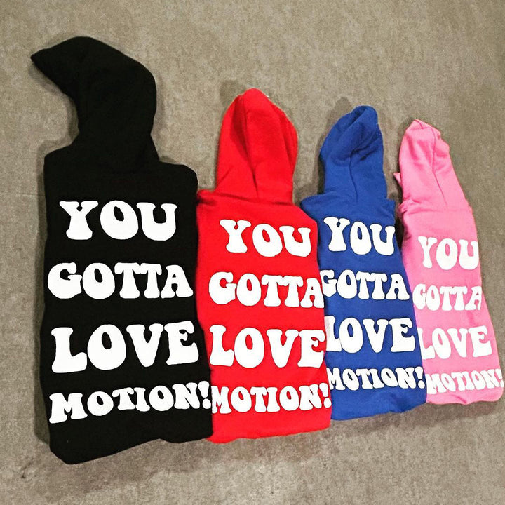 Stylish Letter Print Long Sleeve Hoodies