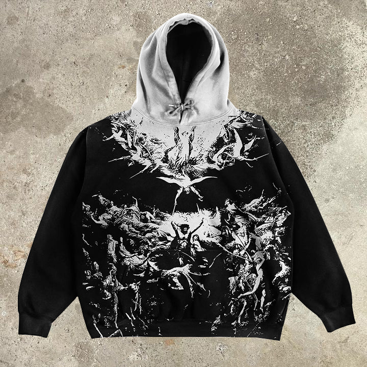 Fallen Angel Casual Street Hoodie