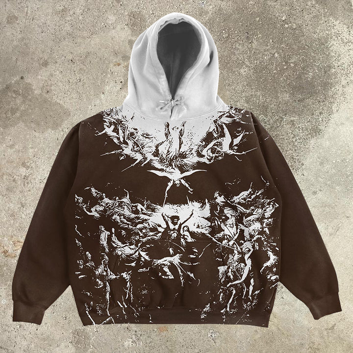 Fallen Angel Casual Street Hoodie