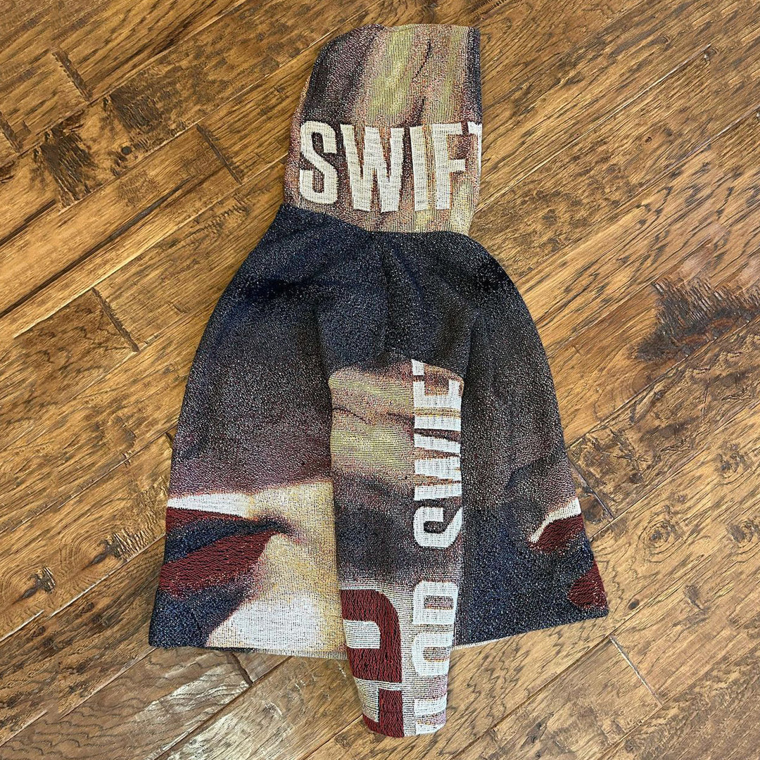 Taylor Swift Print Long Sleeve Tapestry Hoodies