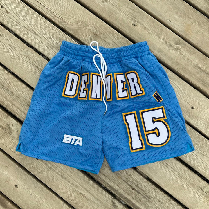 Fashion sports print shorts