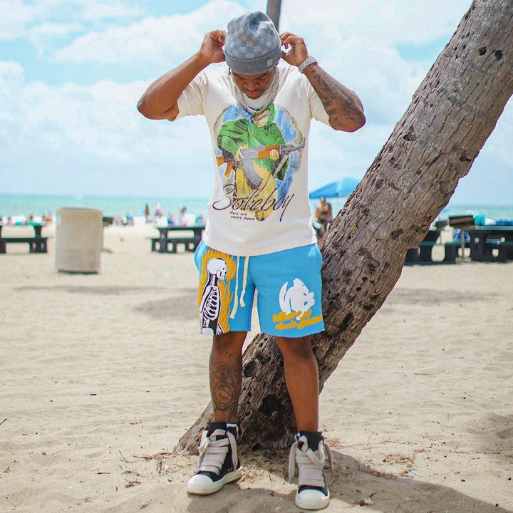 Soleboy Skull Print Two Piece Set