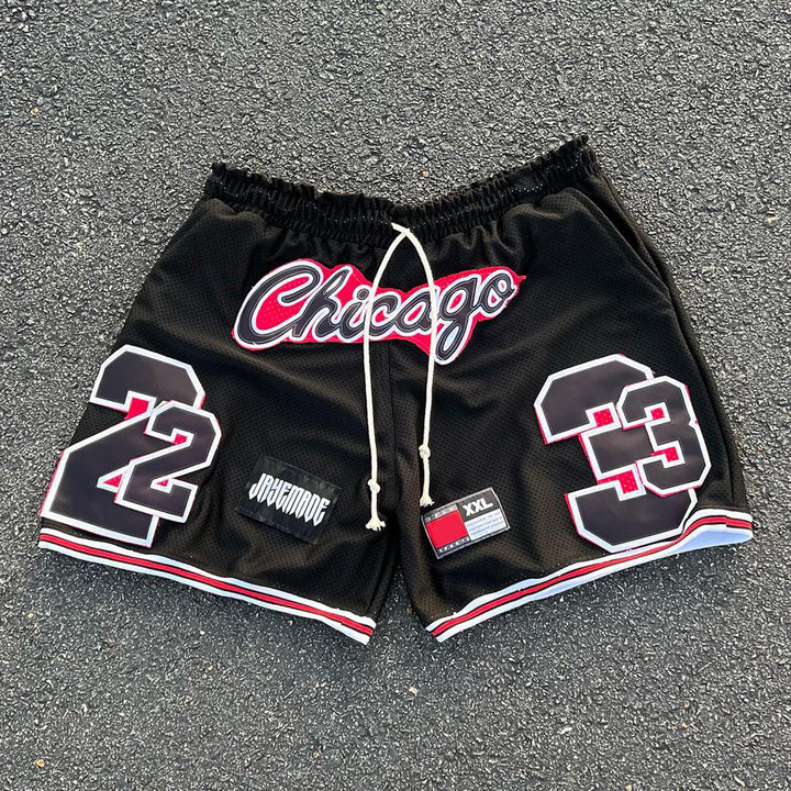 Patch Basketball Mesh Shorts