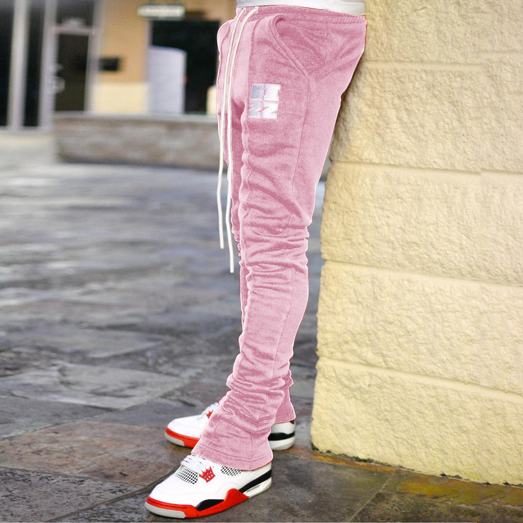 Retro Casual Essential Casual Pants Stacking Pants