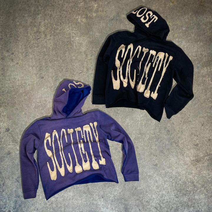 Lost society subsidized casual street hoodie