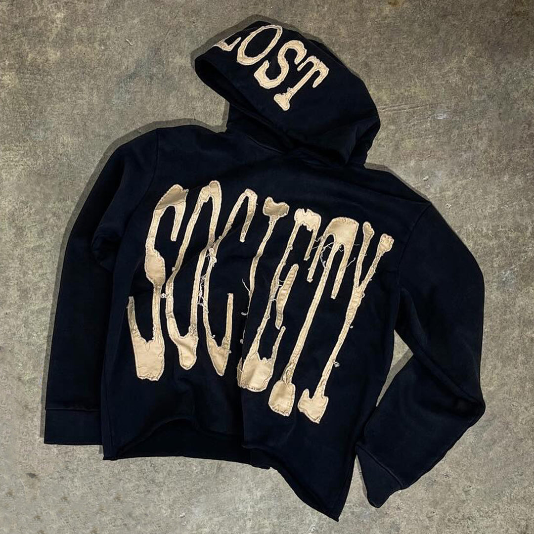 Lost society subsidized casual street hoodie