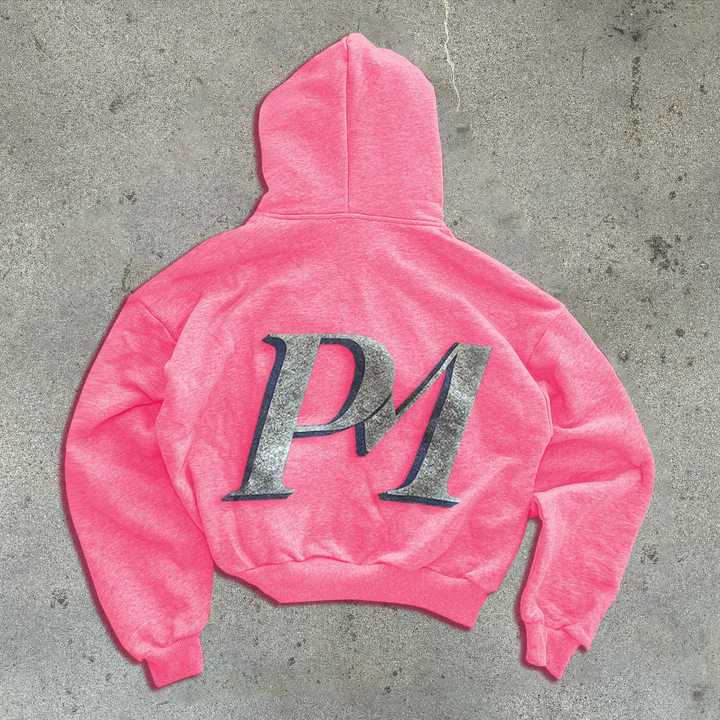 Fashion personalized PM print hoodie