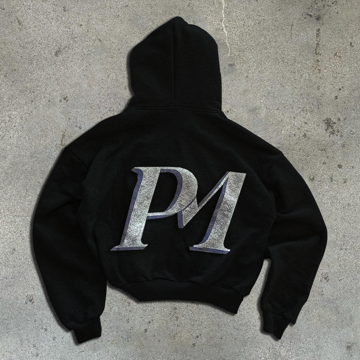 Fashion personalized PM print hoodie