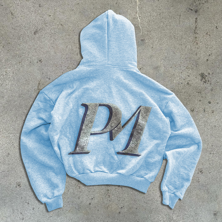 Fashion personalized PM print hoodie