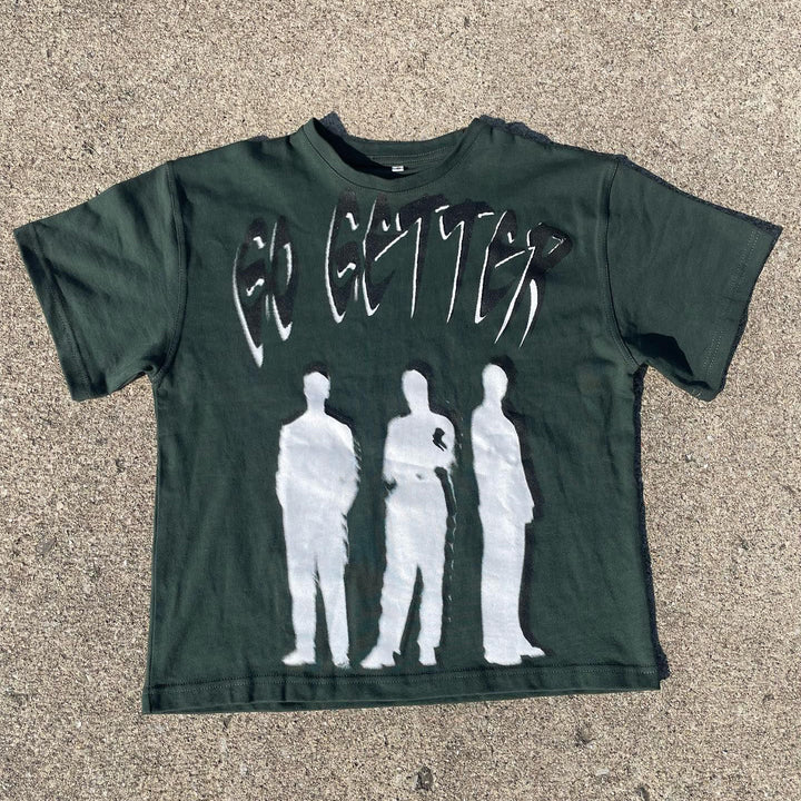 Go Getter Print Short Sleeve T-Shirt