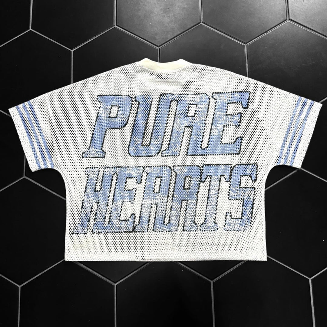 Pure Heart Casual Street Mesh Jersey