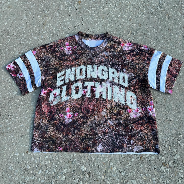 Endangered Clothing Print Short Sleeve T-Shirt