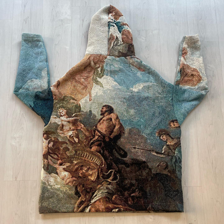 Vintage Angel Tapestry Hoodie