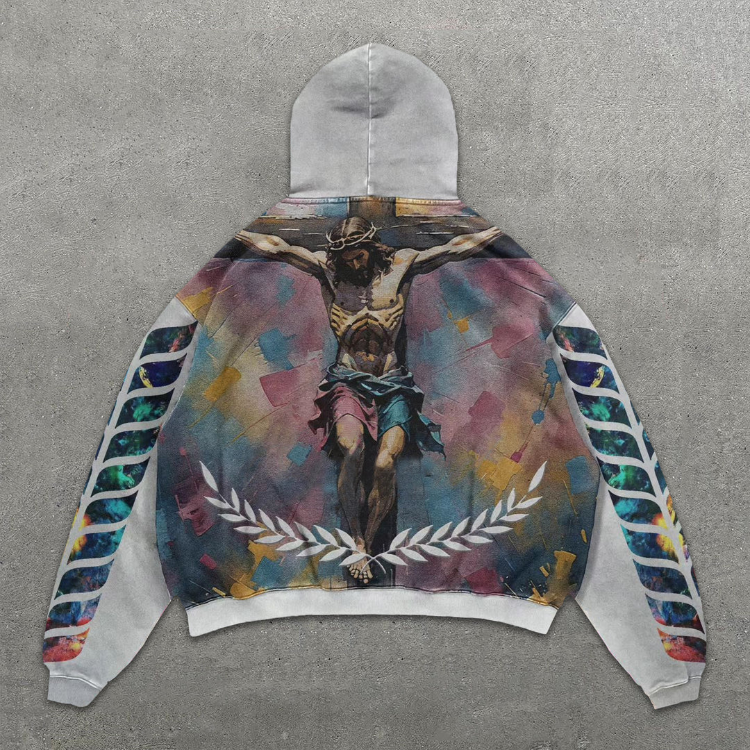 Gradient Jesus Christ Hoodie