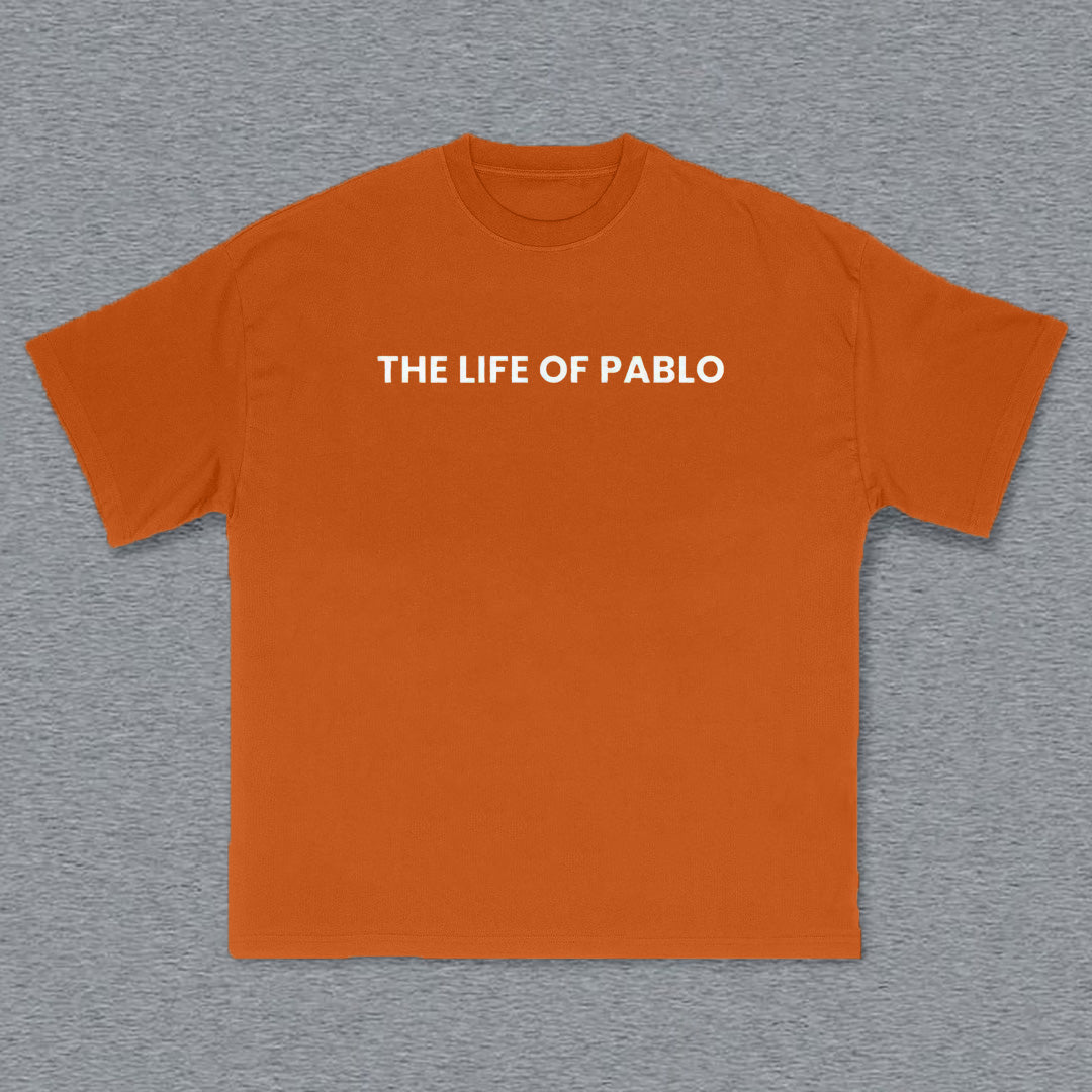 The Life of Pablo Print Short Sleeve T-Shirt