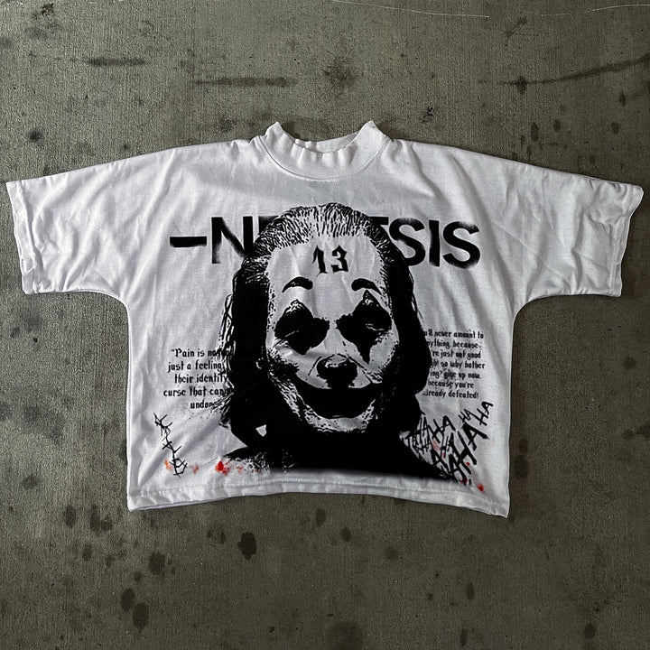 Vintage Joker Print T-Shirt