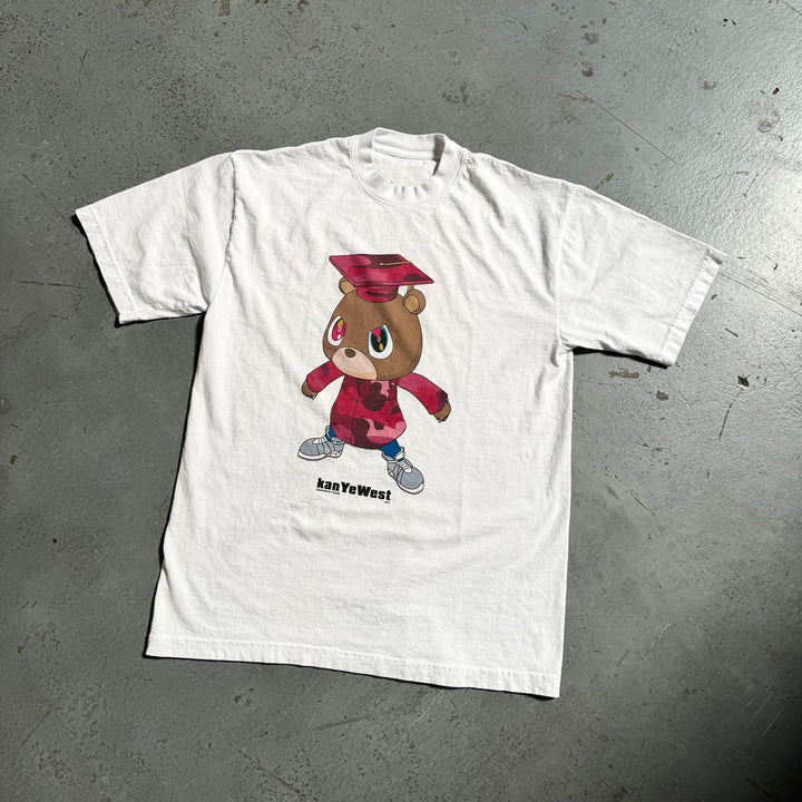 Graduation Bear Print T-shirt