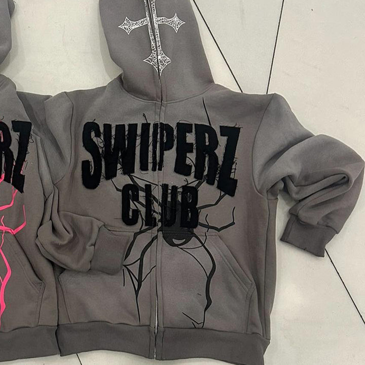 Spider Cross Full Zip Hoodie