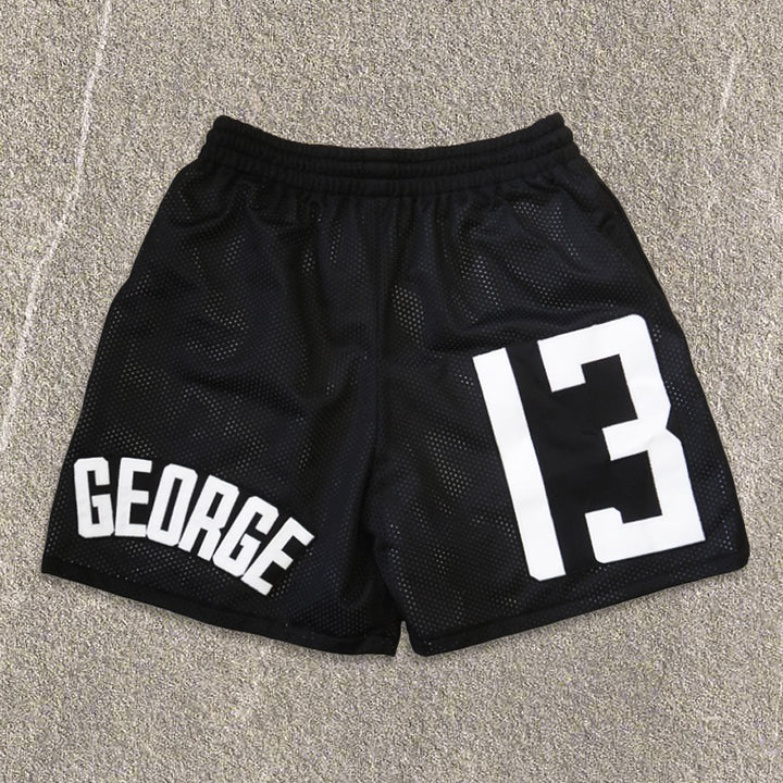 Double Face Los Angeles Street Basketball Mesh Shorts