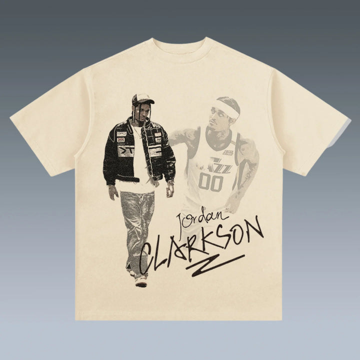 Street Basketball Print T-shirt