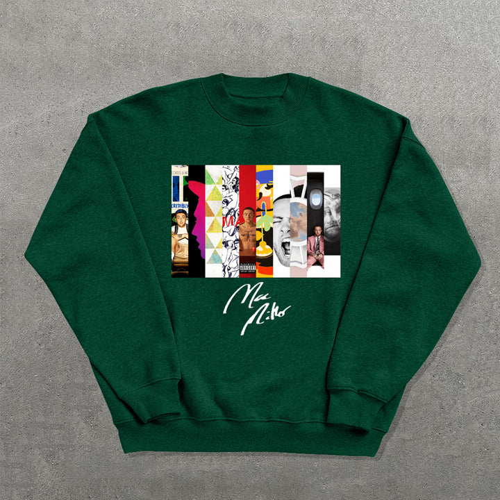 Personalized Printed Crew Neck Sweatshirt