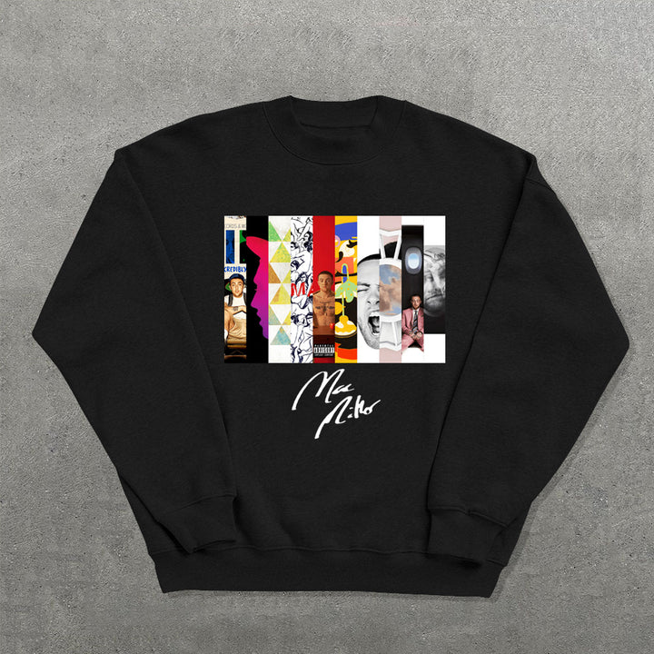 Personalized Printed Crew Neck Sweatshirt