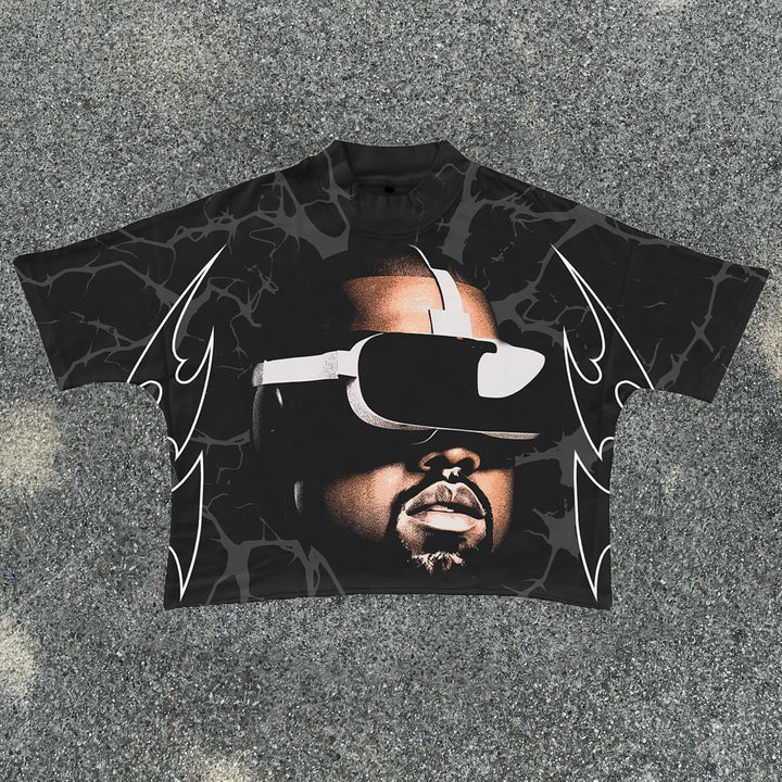 future rap printed t-shirt