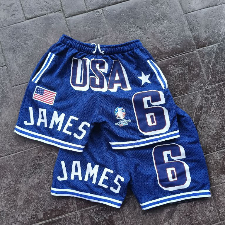 Sports style usa shorts